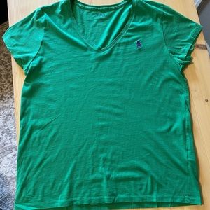 2 Polo Ralph Lauren V-neck Tee’s